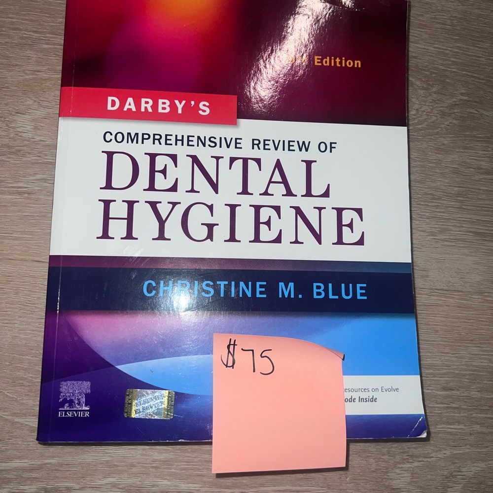 Darby’s Comprehensive Review of Dental Hygiene - Purple & Blue Textbook
